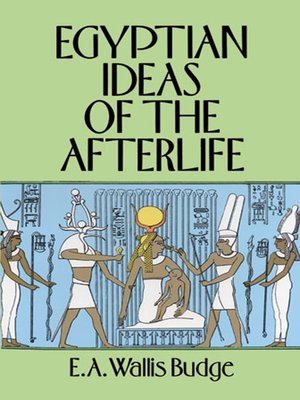 cover image of Egyptian Ideas of the Afterlife